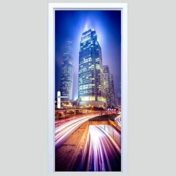  Fototapeta na drzwi ulica 051p