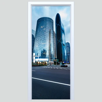  Fototapeta na drzwi ulica 052p