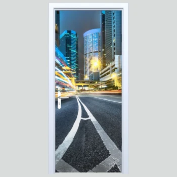  Fototapeta na drzwi ulica 053p