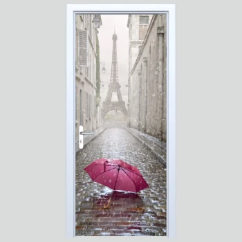  Fototapeta na drzwi uliczka 481a