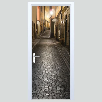  Fototapeta na drzwi ulica 519a