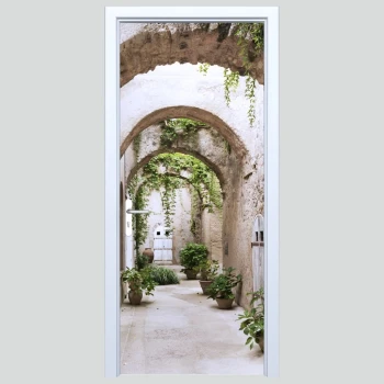  Fototapeta na drzwi uliczka 520a