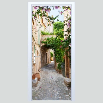  Fototapeta na drzwi uliczka 530a