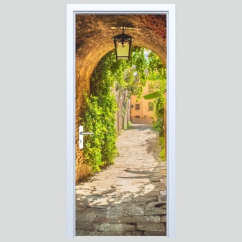  Fototapeta na drzwi uliczka 531a