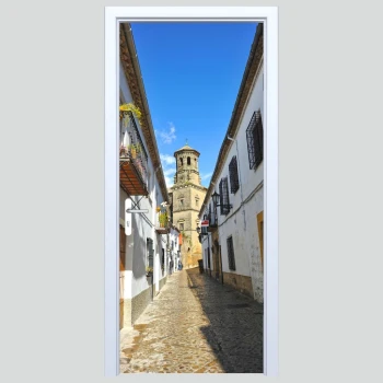  Fototapeta na drzwi uliczka 532a