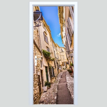  Fototapeta na drzwi uliczka 533a