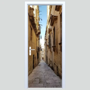  Fototapeta na drzwi uliczka 538a