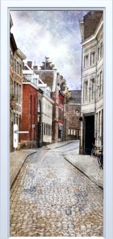  Fototapeta na drzwi ulica 866