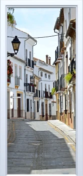  Fototapeta na drzwi uliczka 857