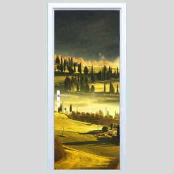  Naklejka na drzwi widok 242s