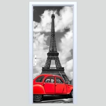  Fototapeta na drzwi Wieża Eiffla 021p