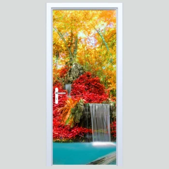  Fototapeta na drzwi wodospad 110p