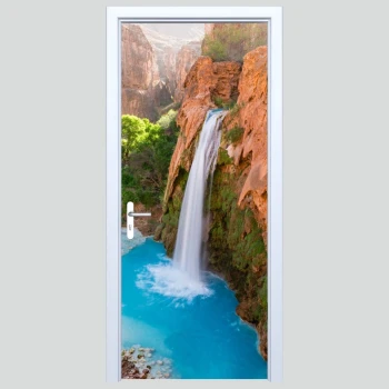  Fototapeta na drzwi wodospad 114p