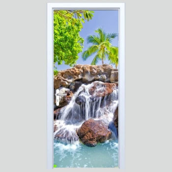  Fototapeta na drzwi wodospad 117p