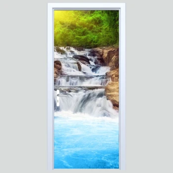  Fototapeta na drzwi wodospady 119p