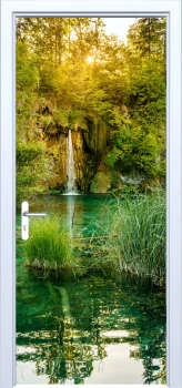  Fototapeta na drzwi wodospad 889
