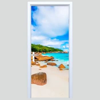  Fototapeta na drzwi zatoka 076p