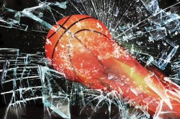  Fototapeta piłka do kosza 2650