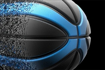  Fototapeta piłka do kosza 2664