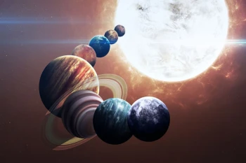  Fototapeta planety 2076