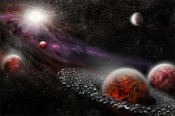  Fototapeta planety 2082