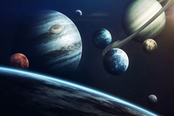  Fototapeta planety 2083