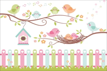  Fototapeta ptaszki 4127