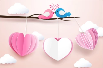  Fototapeta ptaszki 4129