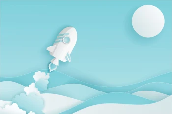  Fototapeta rakieta 3557