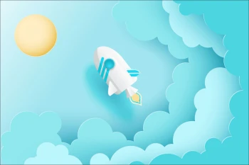  Fototapeta rakieta 3560