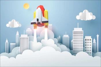  Fototapeta rakieta 3579