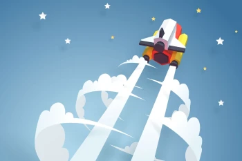  Fototapeta rakieta 3580