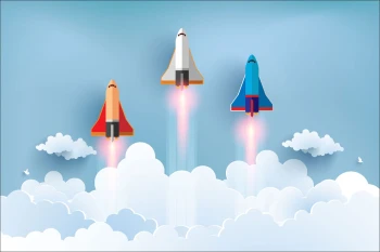  Fototapeta rakiety 3565