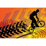 Fototapeta rower BMX 2478