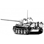 Fototapeta rysunek czołgu 1175