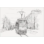  Fototapeta rysunek miasta 3935