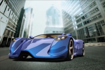  Fototapeta samochód sportowy 2901