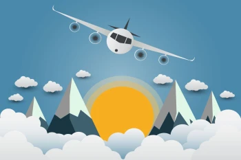  Fototapeta samolot 3479