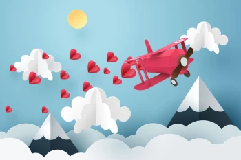  Fototapeta samolot 3483