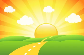  Fototapeta słońce 3503