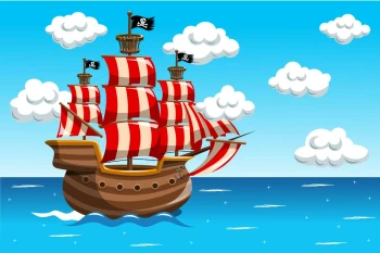  Fototapeta statek 3517