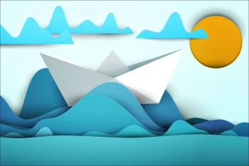  Fototapeta statek 3554