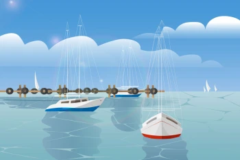  Fototapeta statki 3521