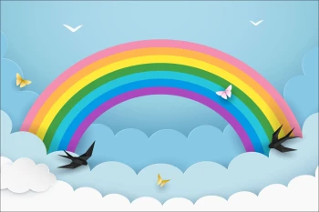  Fototapeta tęcza 3567