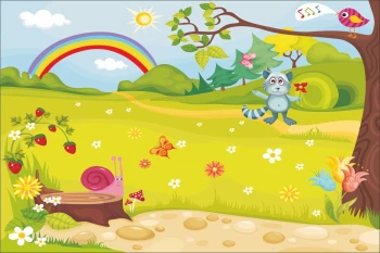  Fototapeta tęcza 3634