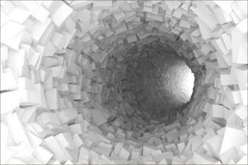  Fototapeta tunel abstrakcja 2949