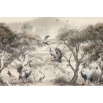  Fototapeta w stylu vintage, natura, drzewa 5488