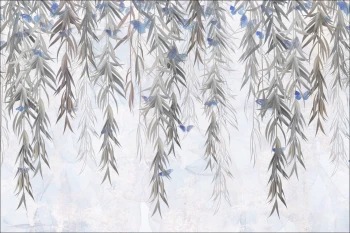  Fototapeta wiszące kwiaty 5344