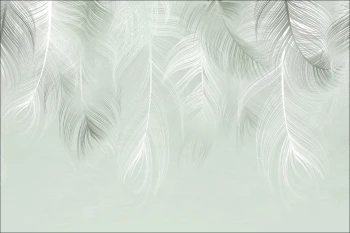  Fototapeta wiszące kwiaty 5348