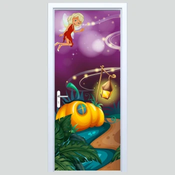  Fototapety na drzwi bajki 390s